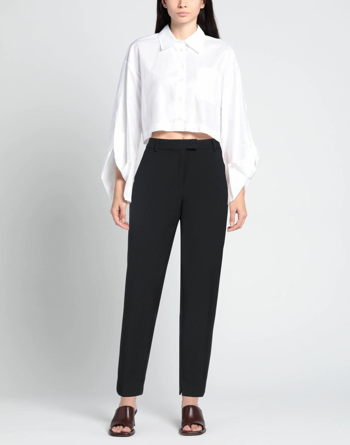 Peserico Womens Pants in Midnight blue