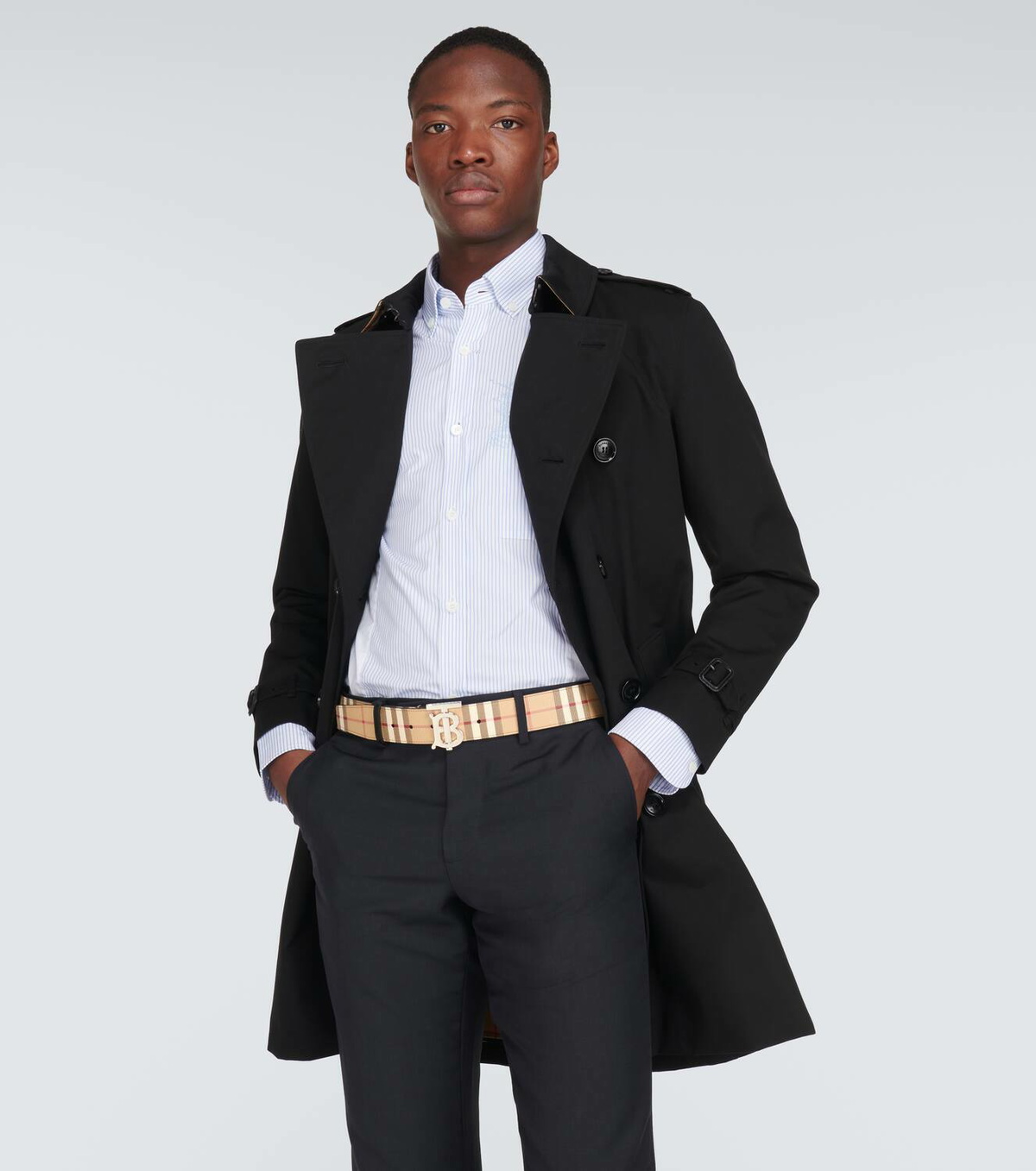 Burberry TB Monogram reversible belt