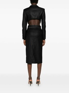 BETTTER Black Cut-Out Skirt Suit
