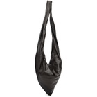 LEMAIRE Brown & Black Small Scarf Extended Handle Bag