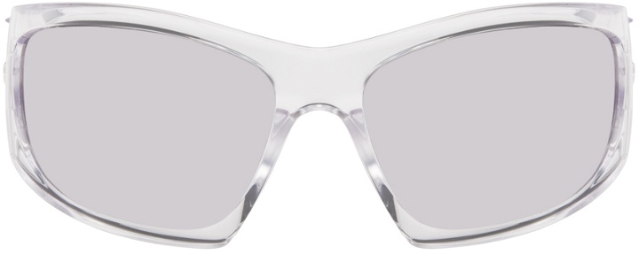 Photo: Givenchy Transparent Giv Cut Sunglasses