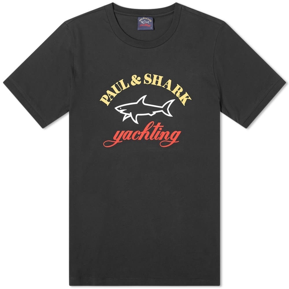 Photo: Paul & Shark Logo Ringer Tee