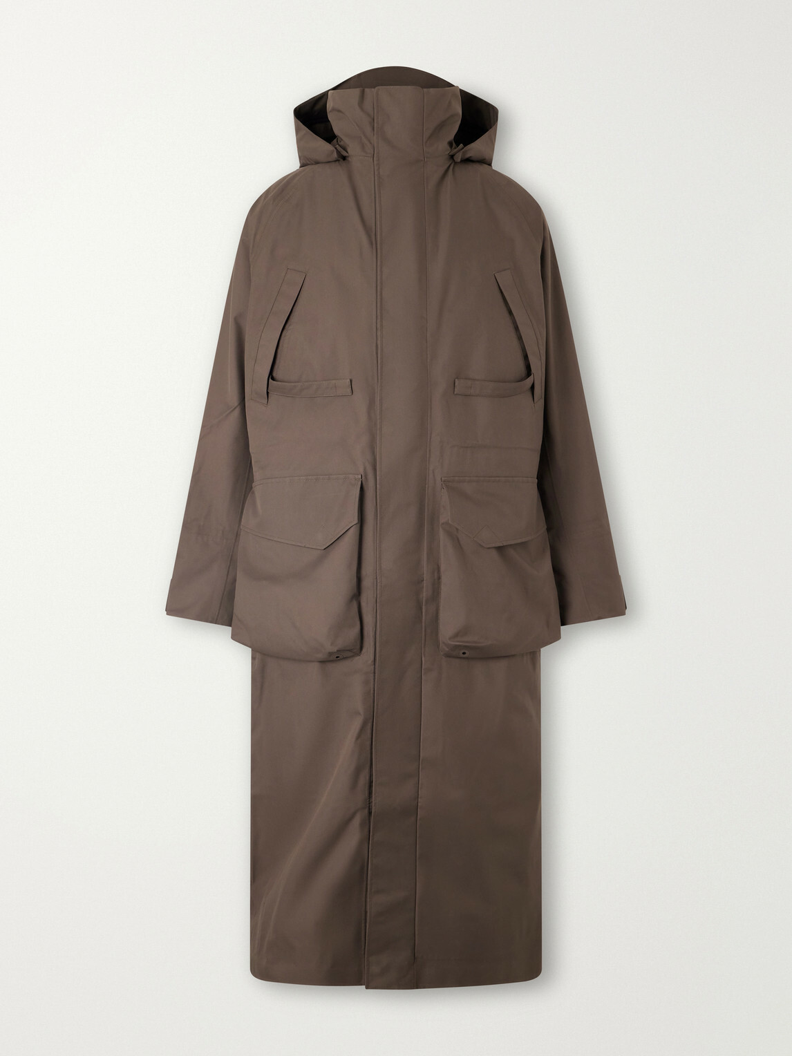 Purdey - Vatersay Hooded Shell Jacket - Brown