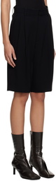 Filippa K Black Tailored Shorts