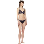 Stella McCartney Navy Lace Gigi Giggling Bra