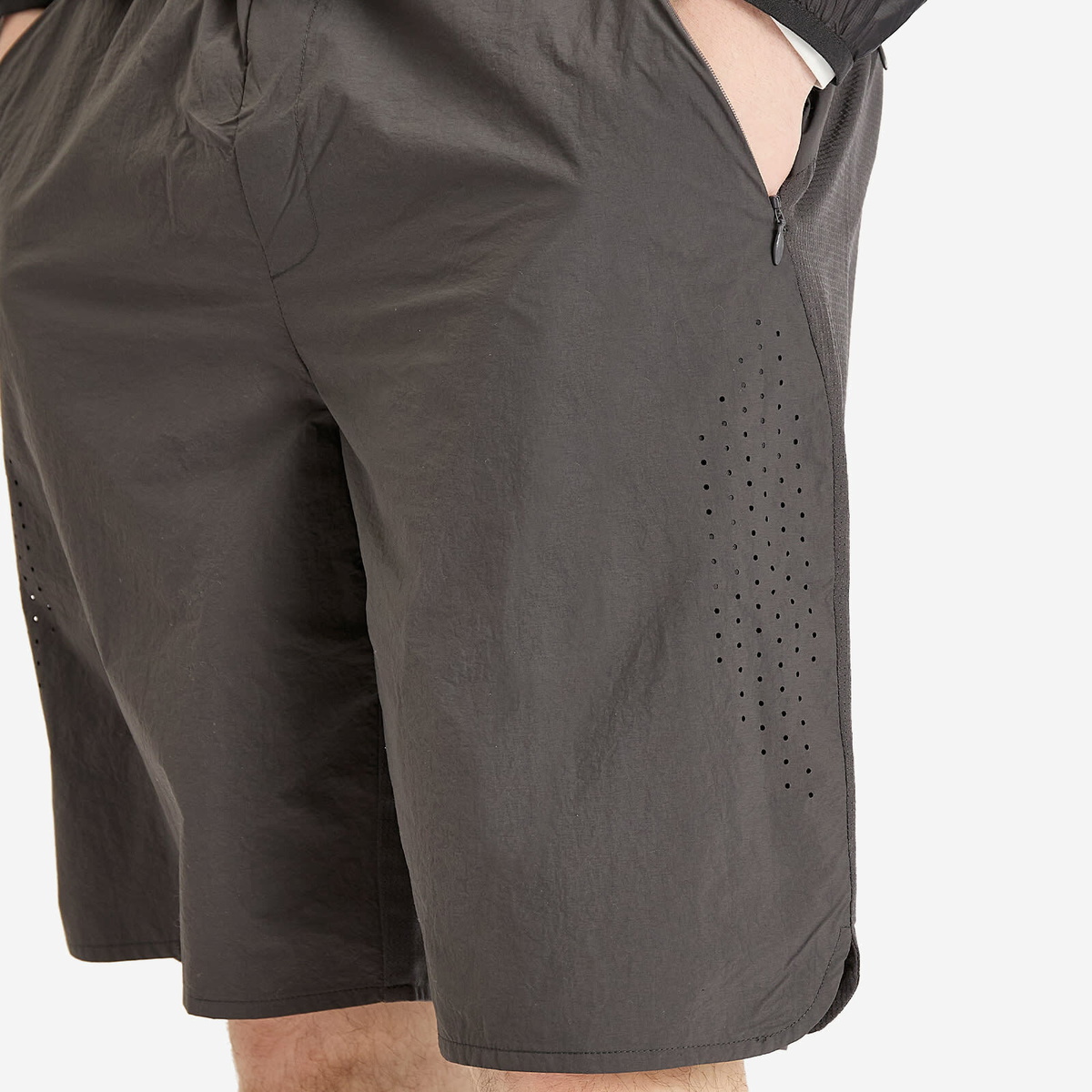 Hiking Patrol Men's Lightweight Technical Shorts in Dark Grey