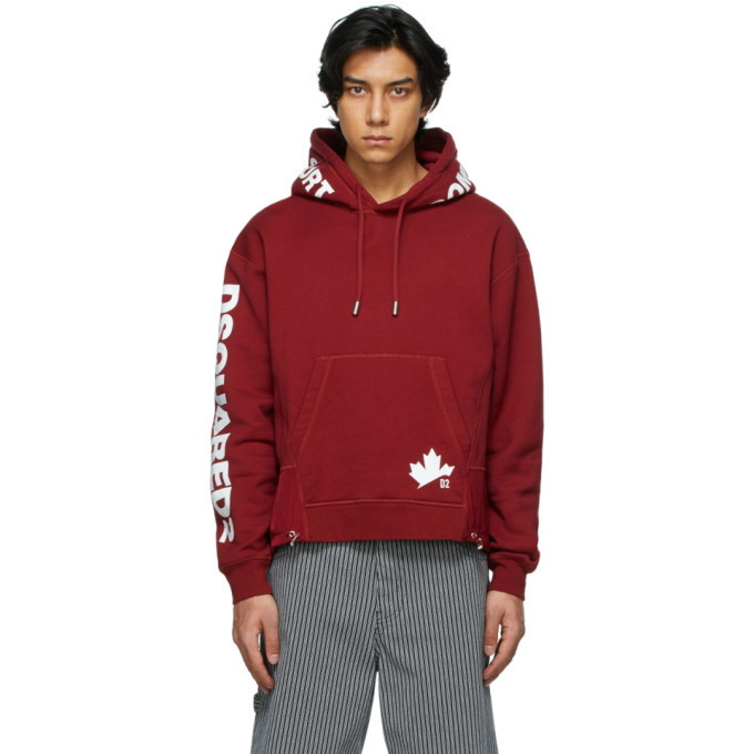 Photo: Dsquared2 Red Leaf Hoodie