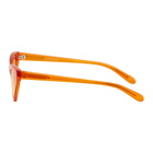 Han Kjobenhavn Orange Transparent Race Sunglasses