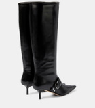 Blumarine Jeanne leather knee-high boots