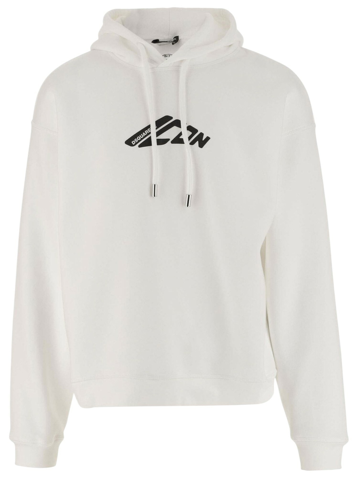 パーカー・フーディ Dsquared White Cotton Sweatshirt 数量限定・在庫限り・早い者勝ち！】 ディースクエアード