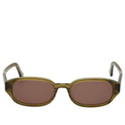 Oscar Deen Pellerin Sunglasses in Pond/Chocolate 