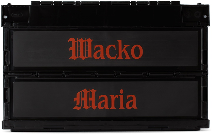 Photo: WACKO MARIA Black Collapsible Storage Box