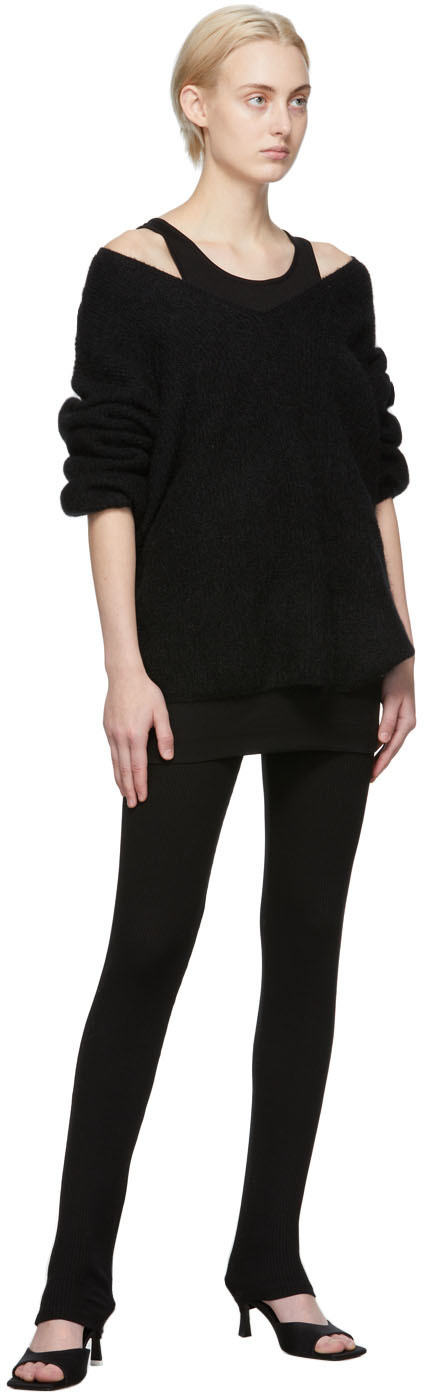 by Malene Birger Black Amieeh Racer Tank Top
