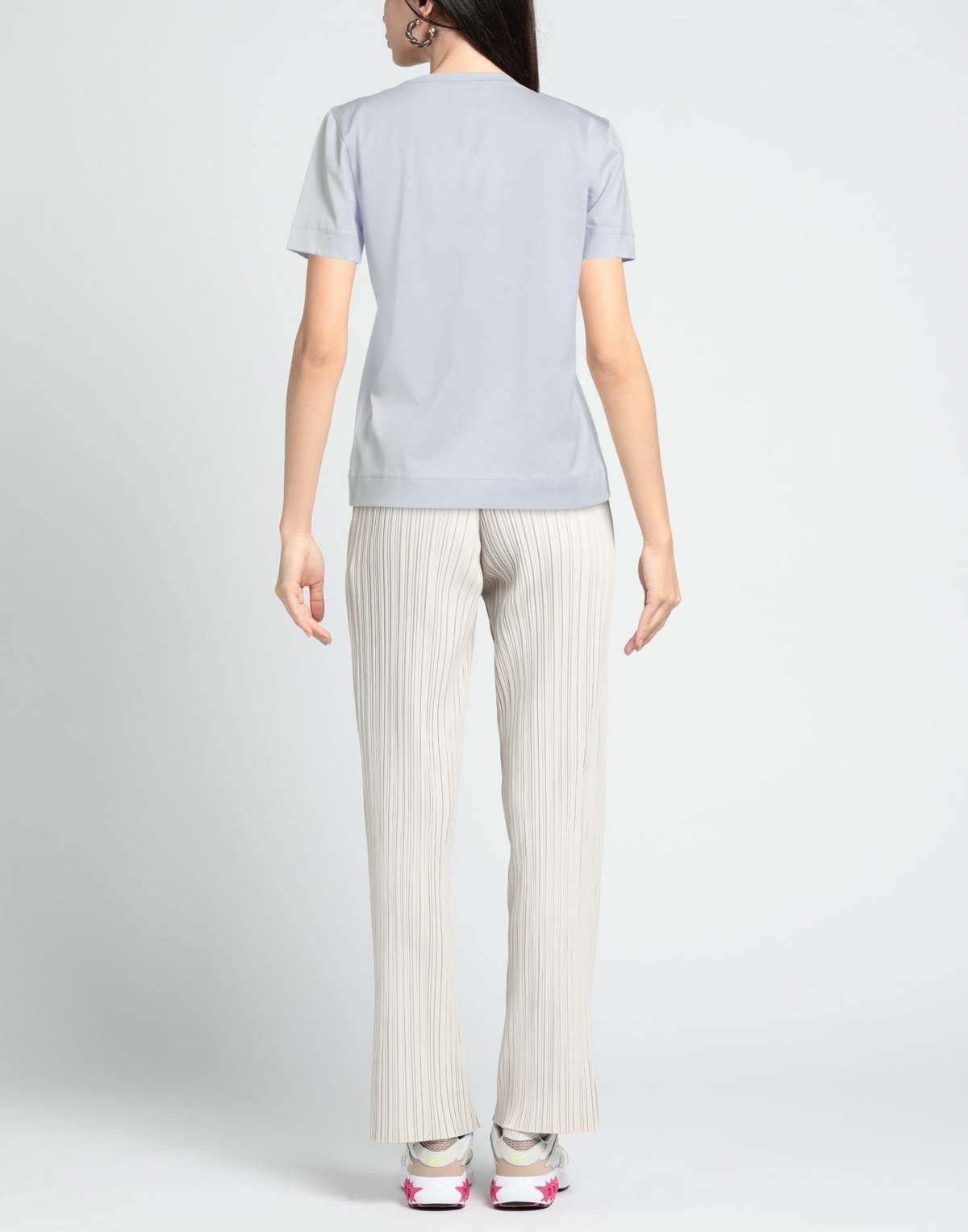 Alessia Santi Womens T-shirt in Lilac