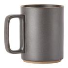 Hasami Porcelain Black HPB21 Mug, 15 oz