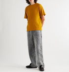 A-COLD-WALL* - Acid-Washed Loopback Cotton-Jersey Sweatpants - Black