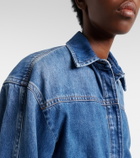 Sportmax Pevera cropped denim shirt