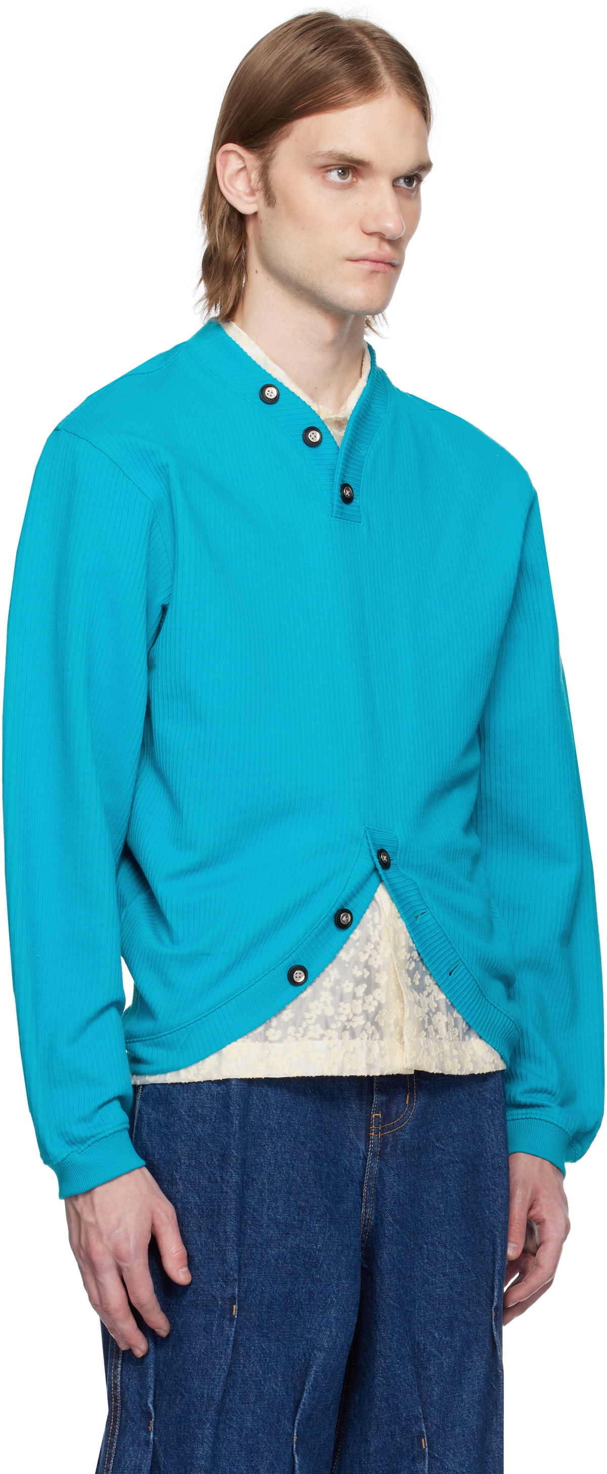 ADER error Blue Product. 33 Sweatshirt