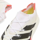 Adidas Running Men's adidas Adizero Prime X3 Strung Sneaker in Ftwr White/Core Black/Lucid Red