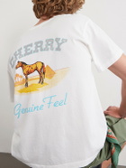 Cherry Los Angeles - Cotton-Jersey T-Shirt - White