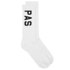 Pas Normal Studios Men's PAS Mechanism Socks in White