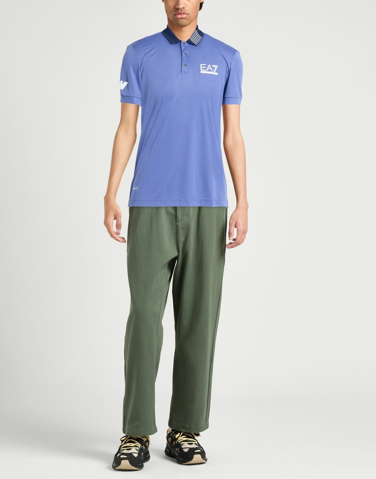 Ea7 Mens Polo shirt in Navy