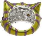 Collina Strada Khaki Alien Ring
