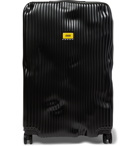 Crash Baggage - Stripe Large Polycarbonate Suitcase - Black