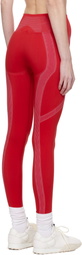 MISBHV SSENSE Exclusive Red Jacquard Sport Leggings
