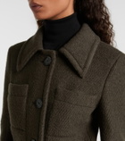 Proenza Schouler Kinsley wool-blend twill bouclé jacket