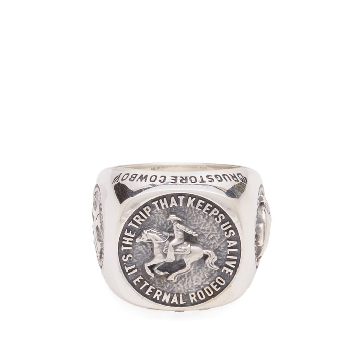 Photo: Maple Men's Cowboy Signet Ring in Silver