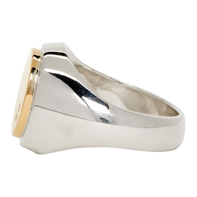Bunney Gold and Silver Signet Ring