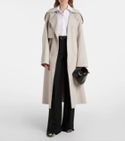 Sportmax Fiore belted wool coat