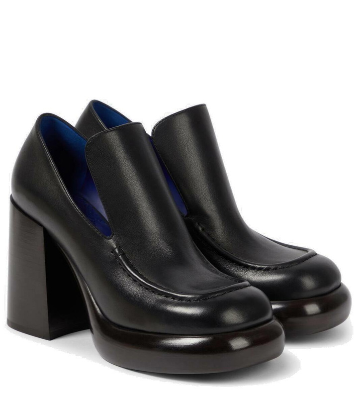 Photo: Burberry Leather loafer pumps