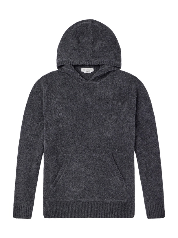 Photo: Gabriela Hearst - Datum Cashmere and Silk-Blend Hoodie - Gray