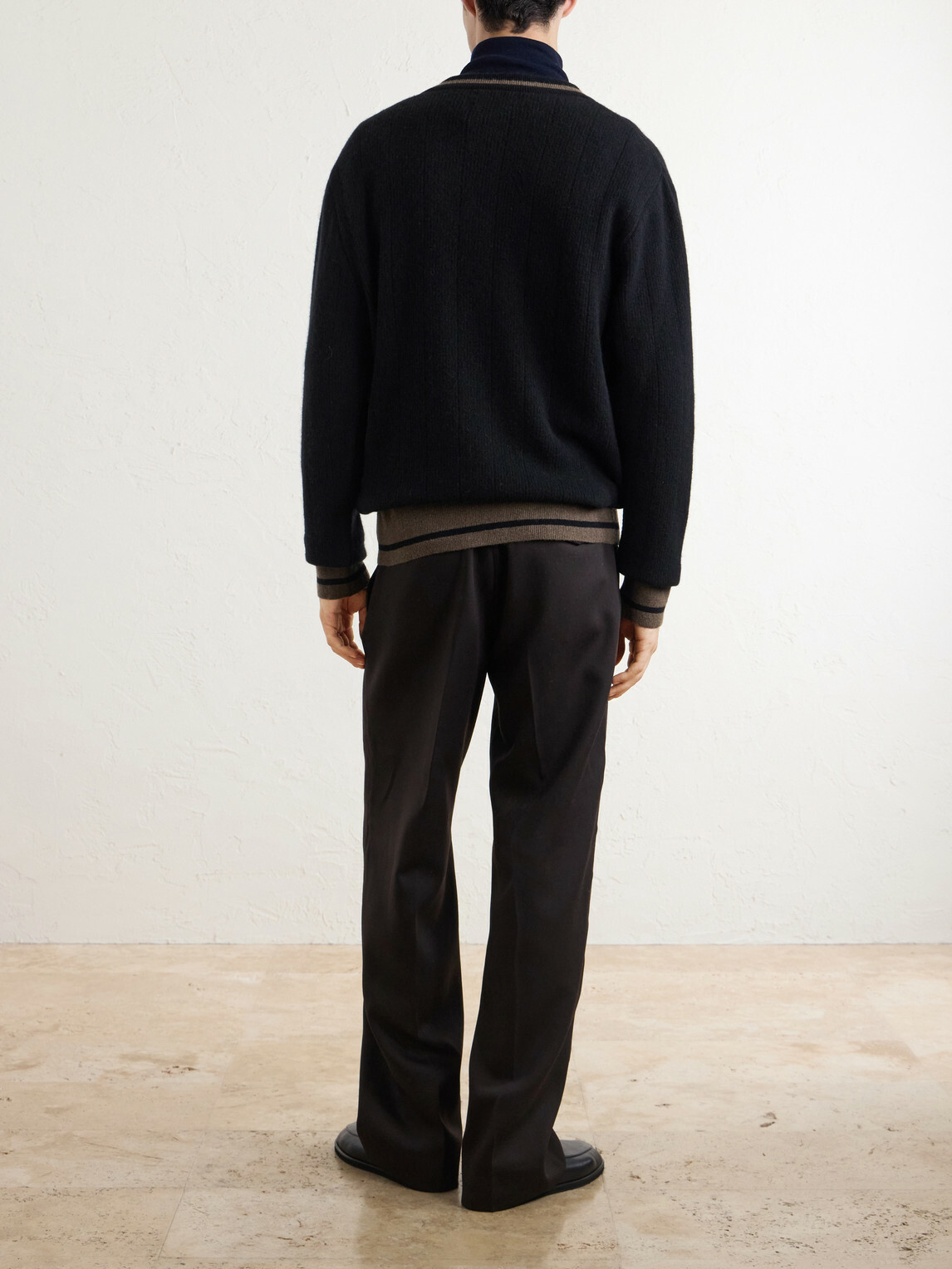 Oliver Spencer - Hawes Wool Sweater - Black