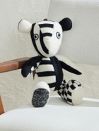 The Elder Statesman - Elder Striped Cashmere Teddy Bear