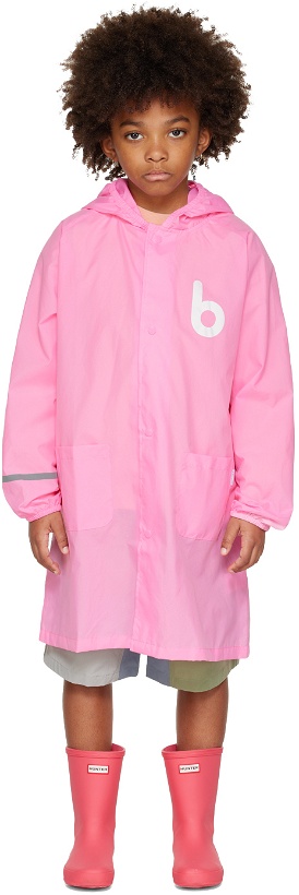 Photo: Kodomo BEAMS Kids Pink Hooded Jacket