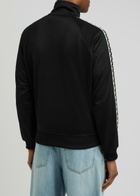 DRÔLE DE Monsieur La Veste Survet Satin-jersey Track Jacket Black