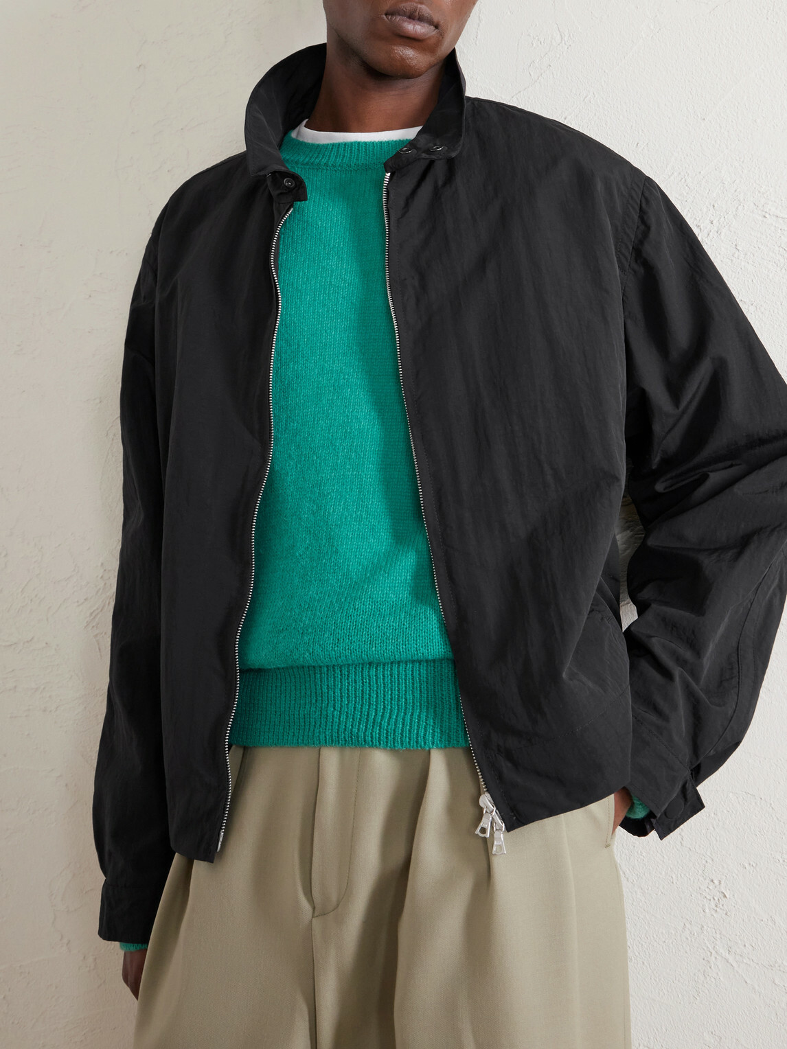 Dries Van Noten - Shell Blouson Jacket - Black