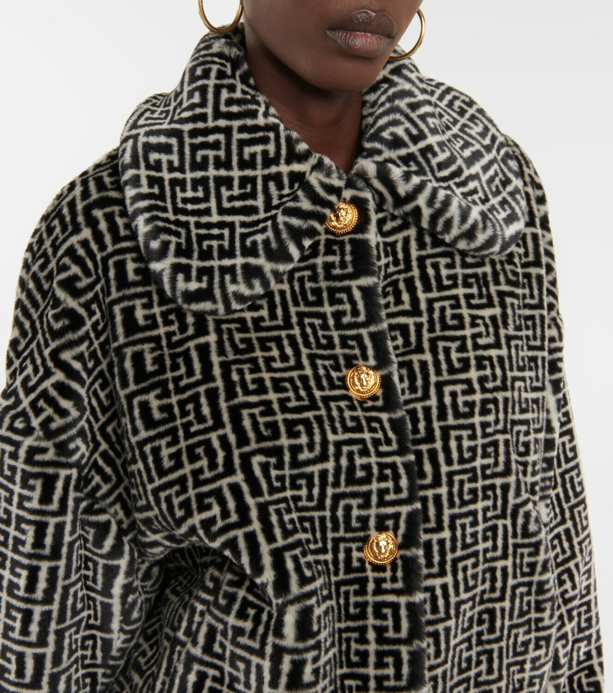 Balmain Monogram wool jacket Balmain