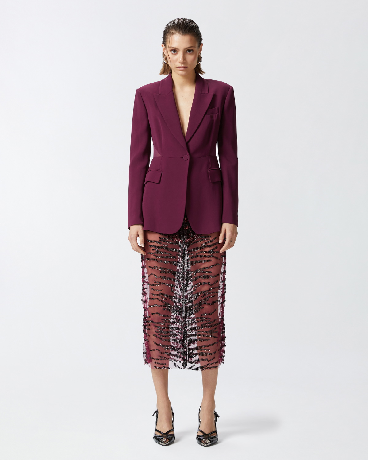 pinko blazer dress Pinko Wool Blend Prince Of Wales Blazer Dress at 1stDibs