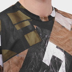 Comme des Garçons Homme Men's All Over Printed T-Shirt in Khaki