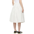 Cecilie Bahnsen White Rosie Skirt