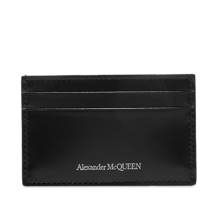 Photo: Alexander McQueen Logo Leather Card Holder