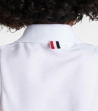 Thom Browne Pleated cotton polo dress