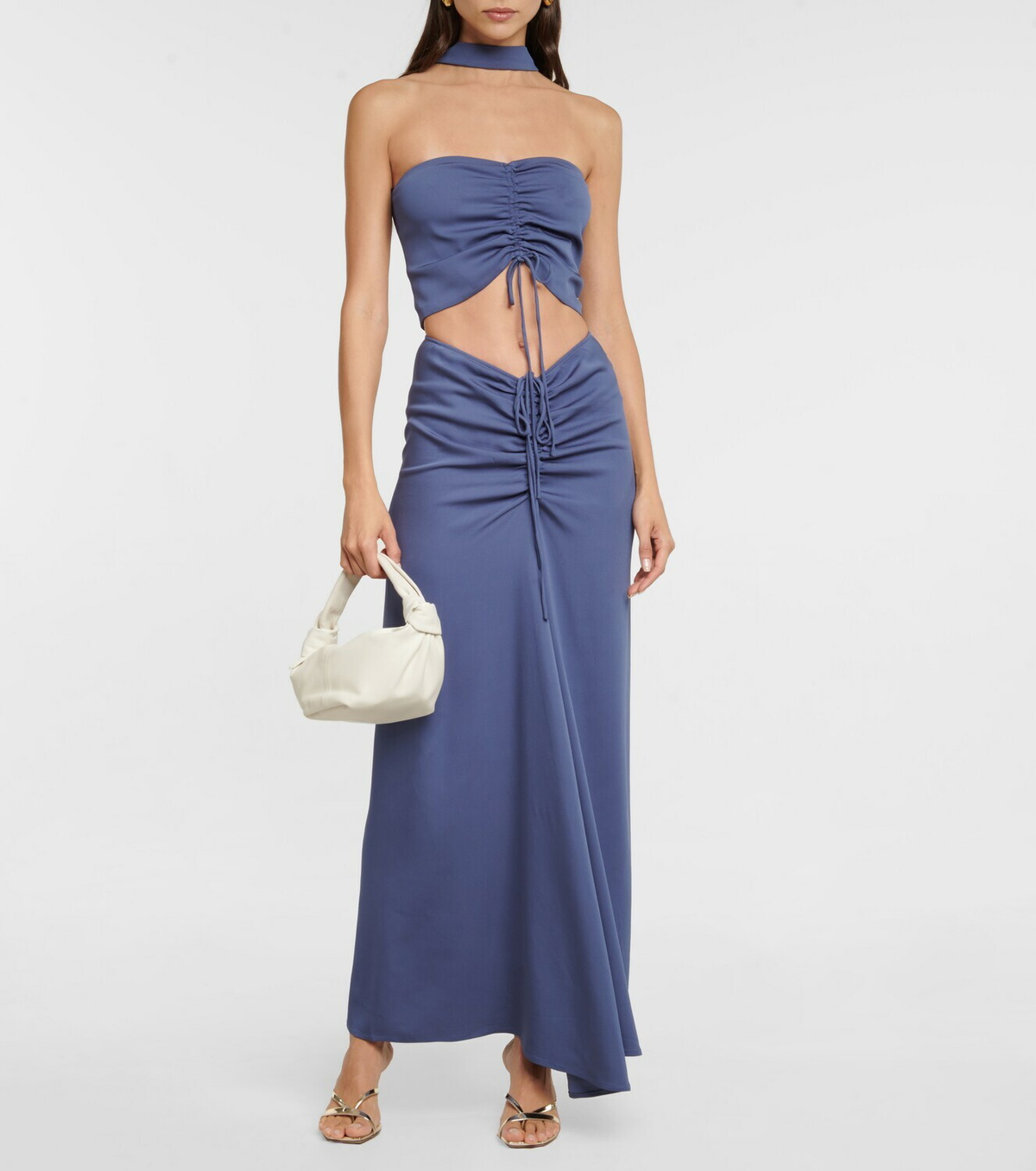 Christopher Esber - Reverse-halter maxi dress Christopher Esber