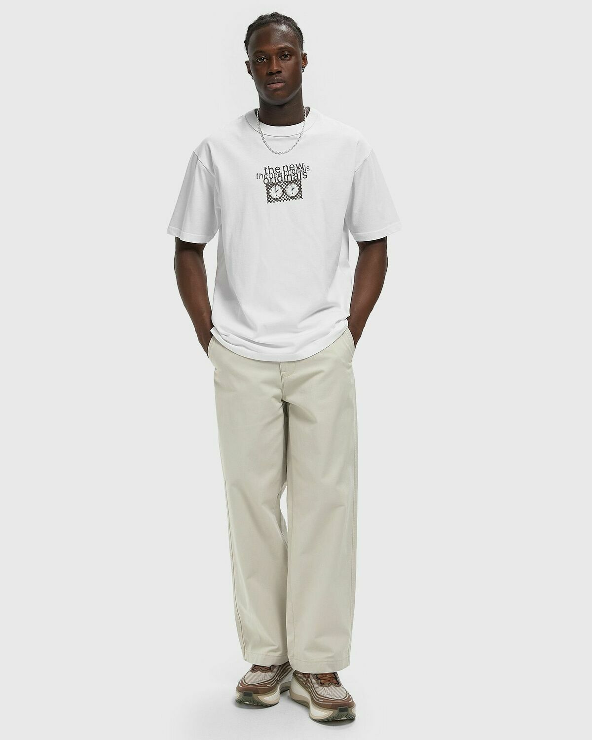 Levis XX CHINO BAGGY PLTD Beige Mens Casual Pant