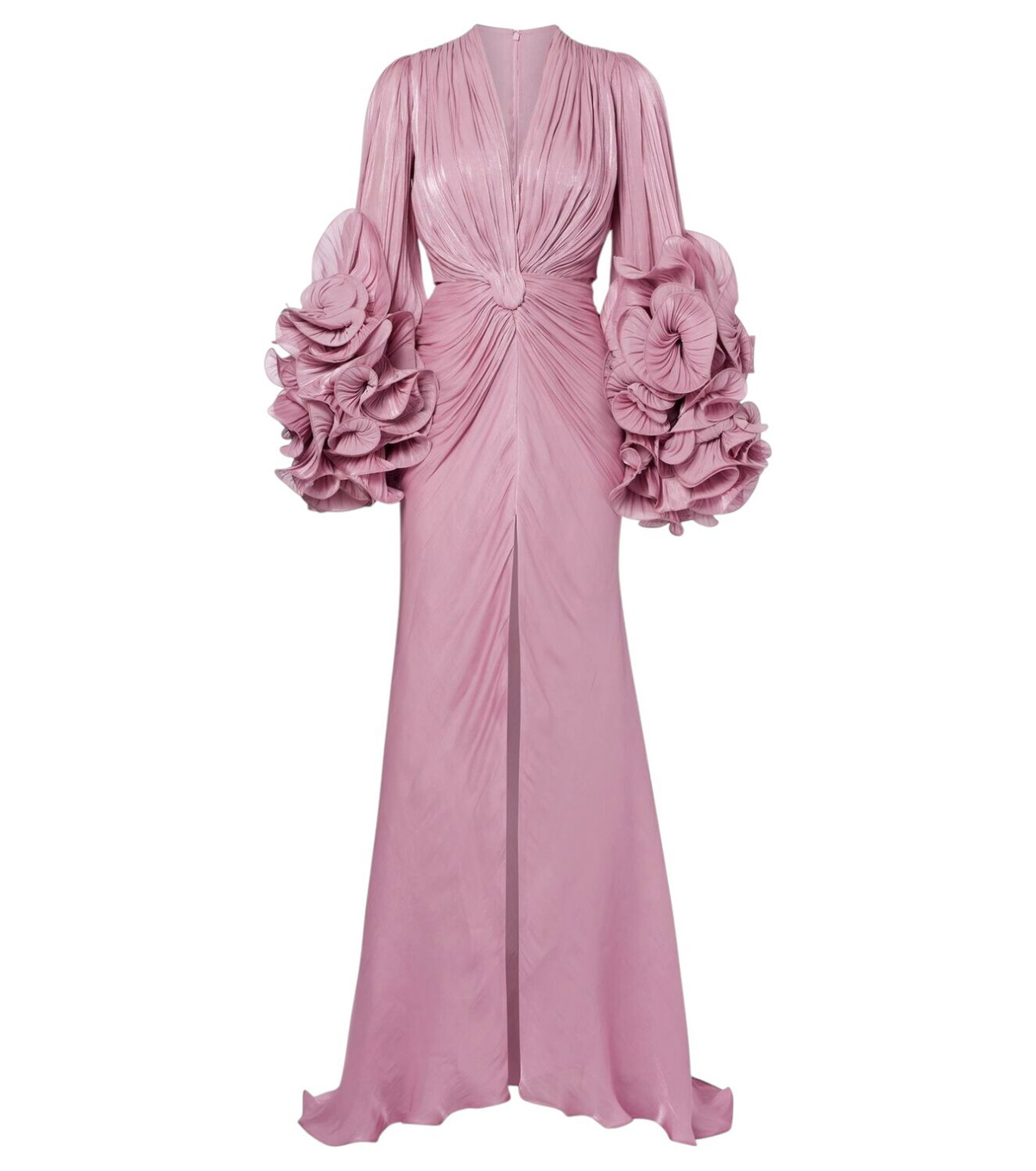 Costarellos Tiered linen maxi dress Costarellos