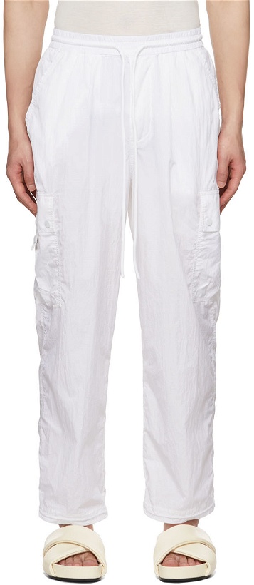 Photo: SIR. SSENSE Exclusive White Lucien Cargo Pants